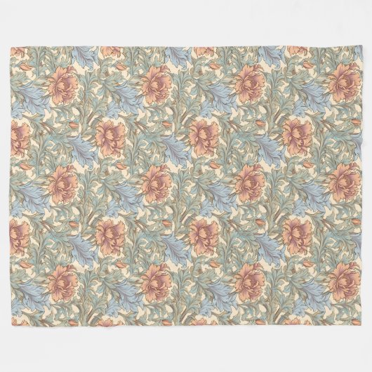 Couverture Polaire Patrimoine William Morris Style Sophisticated Touc (Devant (Horizontal))