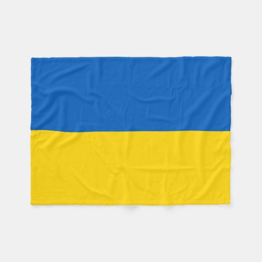 Couverture Polaire Patriotic Ukraine (Devant (Horizontal))