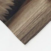 Couverture Polaire Patriotisme américain de l'aigle chauve (Coin)