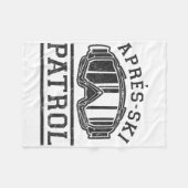 Couverture Polaire Patrouille de ski Apres (Devant (Horizontal))