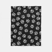 Couverture Polaire Patrouilles de Doodle, Paws de Chien, Paws Blanche (Devant)