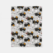 Couverture Polaire Patrouilles éffrayantes du Citrouille fantôme (Devant)