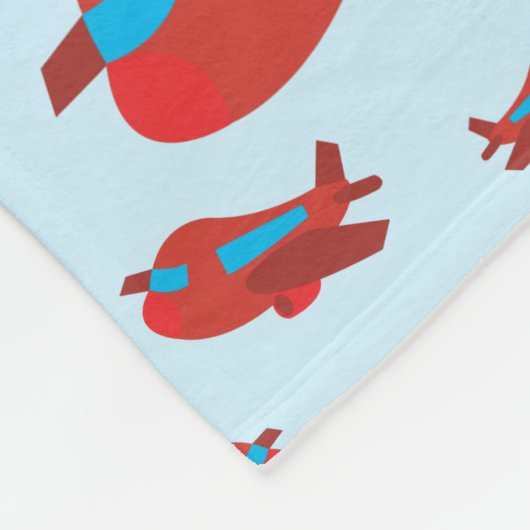 Couverture Polaire Pattern custom Nom (Coin)