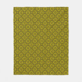Couverture Polaire Pattern de Medieval Yellow (Devant)