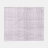 Couverture Polaire Pattern Violet White Dark (Devant (Horizontal))