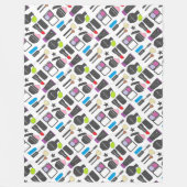 Couverture Polaire Patters de collage (Devant)