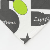 Couverture Polaire Patters de collage (Coin)