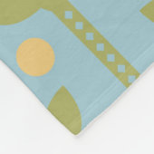 Couverture Polaire Patters de Floral (Coin)