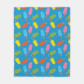 Couverture Polaire Patters de Popsicles (Devant)