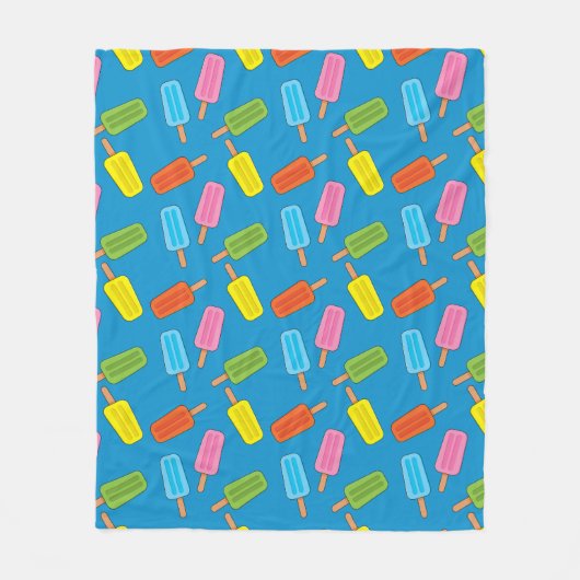 Couverture Polaire Patters de Popsicles (Devant)