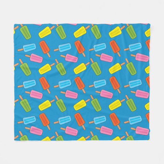 Couverture Polaire Patters de Popsicles (Devant (Horizontal))
