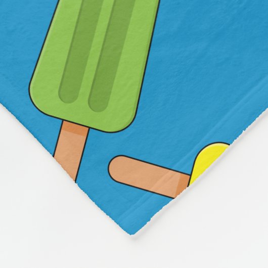 Couverture Polaire Patters de Popsicles (Coin)