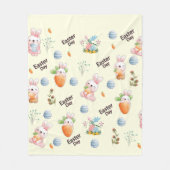 Couverture Polaire Patters de Rabbit (Devant)