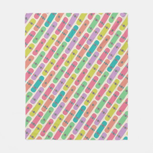 Couverture Polaire Patters du Colorful (Devant)