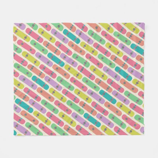 Couverture Polaire Patters du Colorful (Devant (Horizontal))