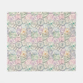 Couverture Polaire Patterson de Travel Stamp (Devant (Horizontal))