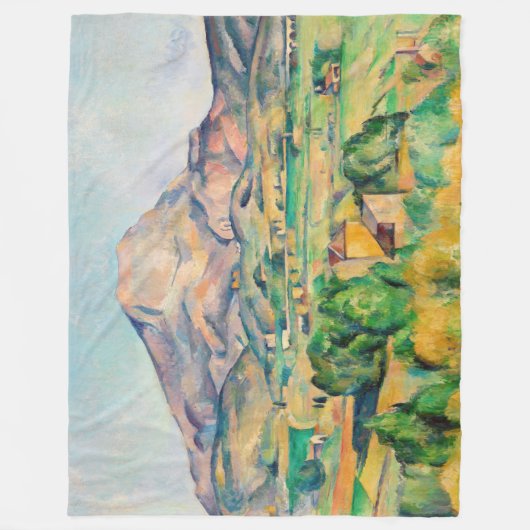 Couverture Polaire Paul Cezanne - Mont Sainte-Victoire (Devant)