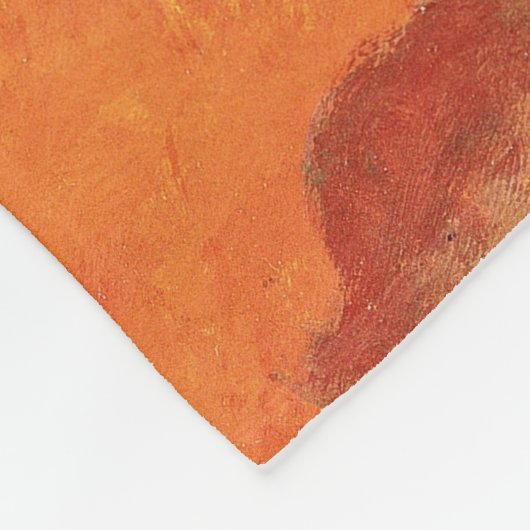 Couverture Polaire Paul Gauguin - la vie toujours avec les fleurs et (Coin)