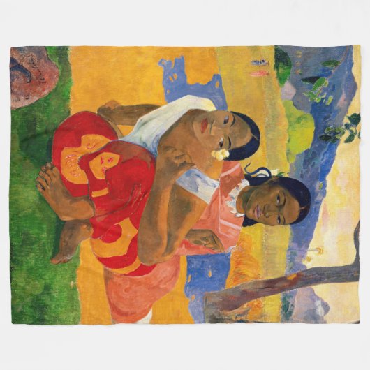 Couverture Polaire Paul Gauguin - Quand Vous Marierez-Vous ? (Devant (Horizontal))