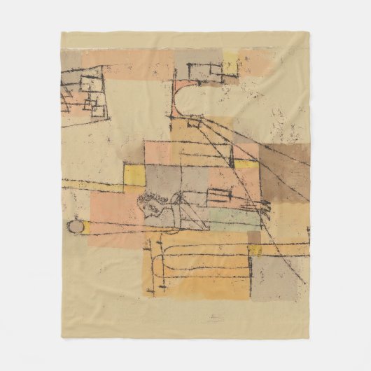 Couverture Polaire Paul Klee avant la fête (Devant)