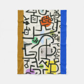 Couverture Polaire Paul Klee Rich Harbour Expressionnisme Abstrait (Devant)