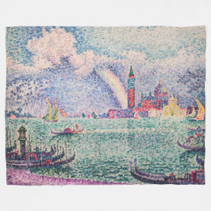 Couverture Polaire Paul Signac - Arc-en-ciel, Venise
