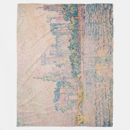 Couverture Polaire Paul Signac - Avignon, matin (Devant)