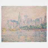 Couverture Polaire Paul Signac - Avignon, matin (Devant (Horizontal))