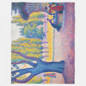 Couverture Polaire Paul Signac - Fontaine des Lices, Saint-Tropez (Devant)
