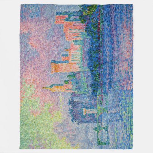 Couverture Polaire Paul Signac - Le Palais Pape, Avignon (Devant)