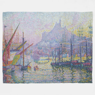 Couverture Polaire Paul Signac - Notre-Dame de la Garde, Marseille