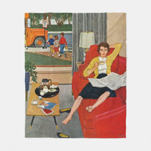 Couverture Polaire Pause-café de matin