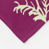 Couverture Polaire Pavot de Californie (Coin)