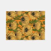 Couverture Polaire Pavot jaune (Devant (Horizontal))