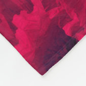 Couverture Polaire Pavot rouge (Coin)