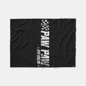 Couverture Polaire Paw Paw T Crew Race Car Birthday Family Racing (Devant (Horizontal))