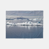 Couverture Polaire Paysage antarctique (Devant (Horizontal))