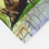 Couverture Polaire Paysage aquarelle (Coin)