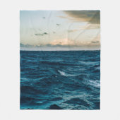 Couverture Polaire Paysage de la mer (Devant)