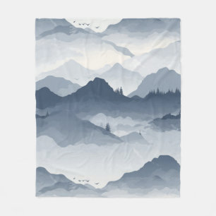 Couverture Polaire Paysage de montagne majestueux