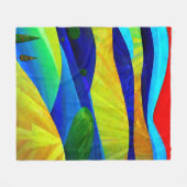 Couverture Polaire Paysage de Rainbow Imaginaire Hills (Devant (Horizontal))