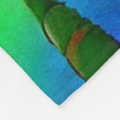 Couverture Polaire Paysage de Rainbow Imaginaire Hills (Coin)