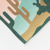 Couverture Polaire Paysage du désert du sud-ouest (Coin)