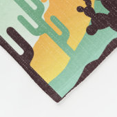 Couverture Polaire Paysage du désert du sud-ouest (Coin)