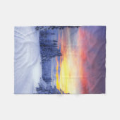 Couverture Polaire Paysage hivernal (Devant (Horizontal))