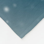 Couverture Polaire Paysage hivernal confortable – Terre enneigée (Coin)