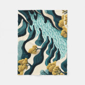 Couverture Polaire Paysage moderne (Devant)