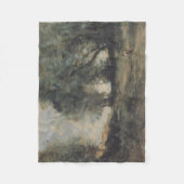 Couverture Polaire Paysage (par Camille Corot) (Devant)