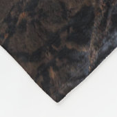 Couverture Polaire Paysage pittoresque : vue d'éruption de volcan (Coin)