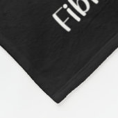 Couverture Polaire Peace Hope Love Gnomes Purple Ribbon Fibromyalgia (Coin)